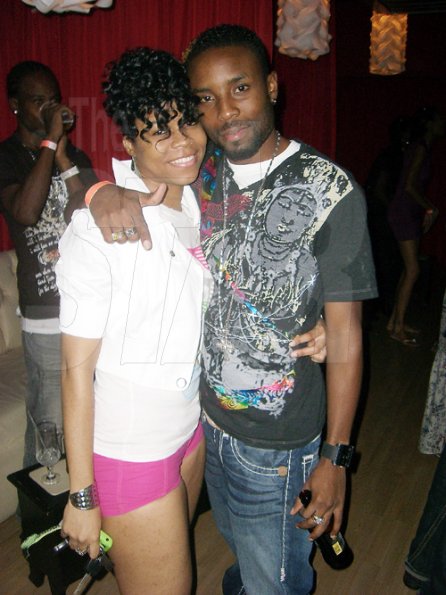 Contributed.

Singer Raine Seville (left) and Coppershot's DJ Cutty at Blitz Tuesdays