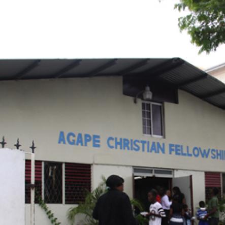 Anthony Minott/Freelance Photographer 
  Agape Christian Fellowship church located in Cedar Grove, Portmore, St Catherine on Sunday, April 18, 2010.