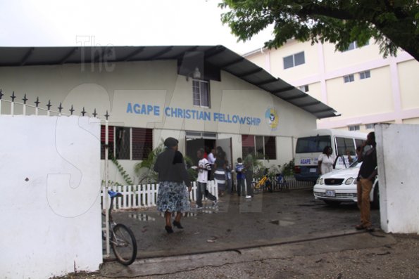 Anthony Minott/Freelance Photographer 
  Agape Christian Fellowship church located in Cedar Grove, Portmore, St Catherine on Sunday, April 18, 2010.