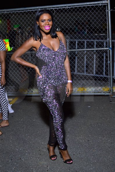 Anthony Minott/freelance photographer
Dancehall artiste, TV host and publicist Kaylia 'Press Kay' Williams, looking stunning at Bounty Killer's birthday party at the Waterfront, downtown Kingston on Saturday.