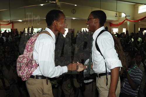 Ian Allen/Photographer
Champs 100 celebration at Calabar High School.