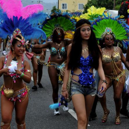 Winston Sill / Freelance Photographer
Bacchanal Jamaica Carnival Road Parade, held on Sunday April 7, 2013.