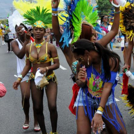 Winston Sill / Freelance Photographer
Bacchanal Jamaica Carnival Road Parade, held on Sunday April 7, 2013.