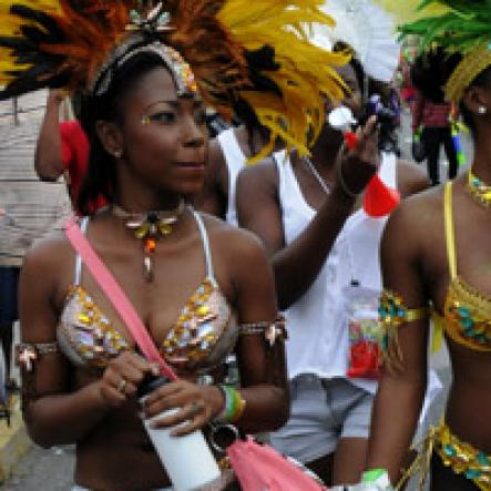 Winston Sill / Freelance Photographer
Bacchanal Jamaica Carnival Road Parade, held on Sunday April 7, 2013.