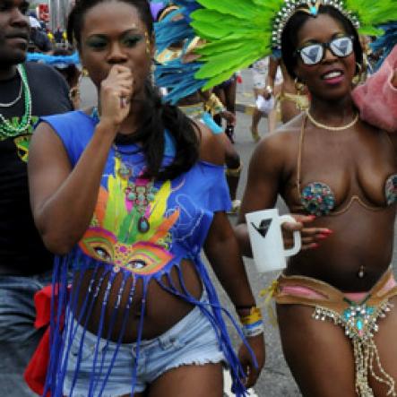 Winston Sill / Freelance Photographer
Bacchanal Jamaica Carnival Road Parade, held on Sunday April 7, 2013.