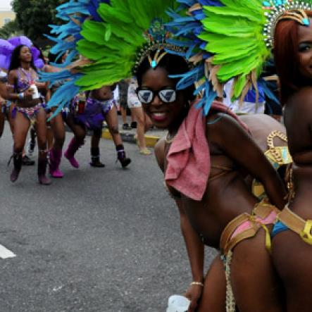 Winston Sill / Freelance Photographer
Bacchanal Jamaica Carnival Road Parade, held on Sunday April 7, 2013.