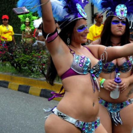 Winston Sill / Freelance Photographer
Bacchanal Jamaica Carnival Road Parade, held on Sunday April 7, 2013.