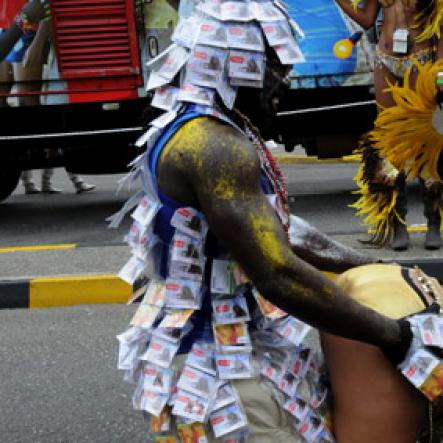 Winston Sill / Freelance Photographer
Bacchanal Jamaica Carnival Road Parade, held on Sunday April 7, 2013.