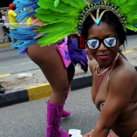 Winston Sill / Freelance Photographer
Bacchanal Jamaica Carnival Road Parade, held on Sunday April 7, 2013.