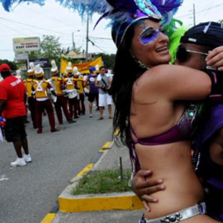 Winston Sill / Freelance Photographer
Bacchanal Jamaica Carnival Road Parade, held on Sunday April 7, 2013.