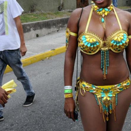 Winston Sill / Freelance Photographer
Bacchanal Jamaica Carnival Road Parade, held on Sunday April 7, 2013.