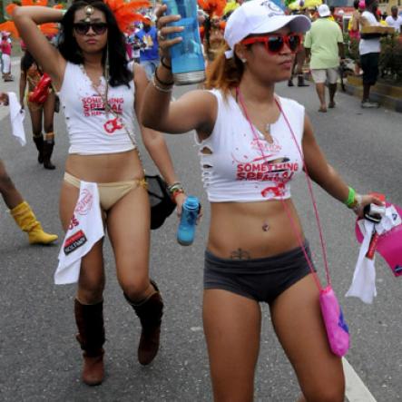 Winston Sill / Freelance Photographer
Bacchanal Jamaica Carnival Road Parade, held on Sunday April 7, 2013.