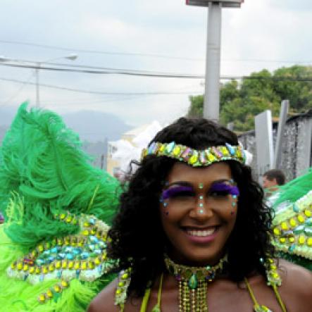 Winston Sill / Freelance Photographer
Bacchanal Jamaica Carnival Road Parade, held on Sunday April 7, 2013.