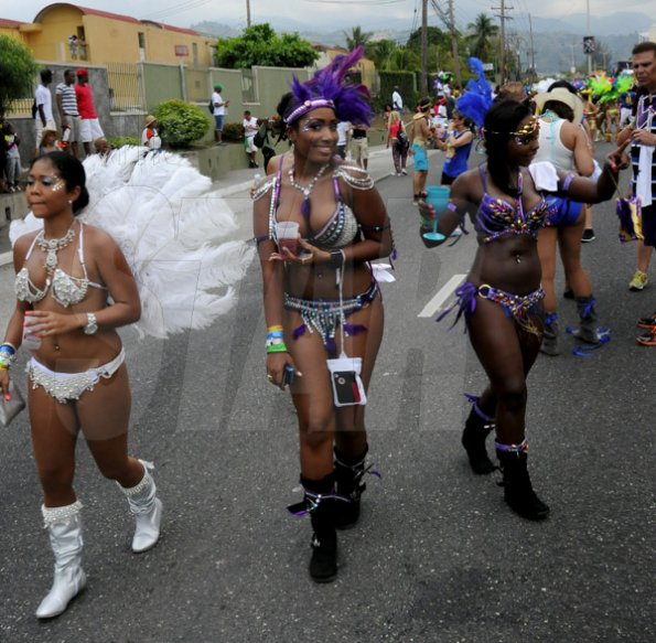 Winston Sill / Freelance Photographer
Bacchanal Jamaica Carnival Road Parade, held on Sunday April 7, 2013.