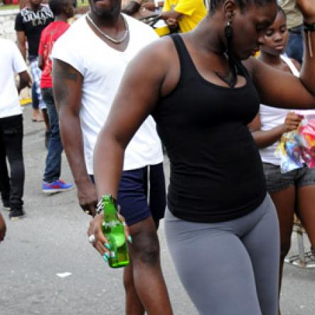 Winston Sill / Freelance Photographer
Bacchanal Jamaica Carnival Road Parade, on the streets of Kingston, held on Sunday April 7, 2013.