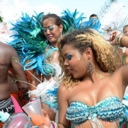 Rudolph Brown/Photographer
Carnival Road March in Kingston on Sunday, April 27, 2014