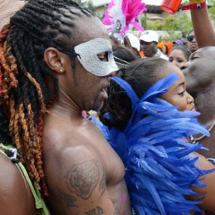 Rudolph Brown/Photographer
Carnival Road March in Kingston on Sunday, April 27, 2014