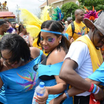 Rudolph Brown/Photographer
Carnival Road March in Kingston on Sunday, April 27, 2014