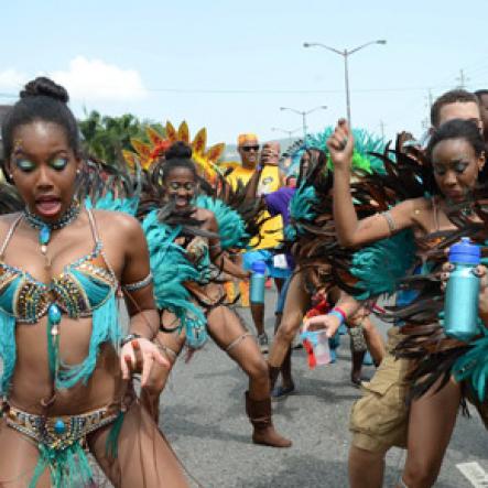 Rudolph Brown/Photographer
Carnival Road March in Kingston on Sunday, April 27, 2014