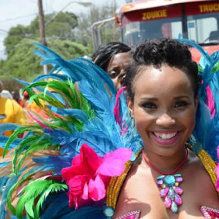 Rudolph Brown/Photographer
Carnival Road March in Kingston on Sunday, April 27, 2014