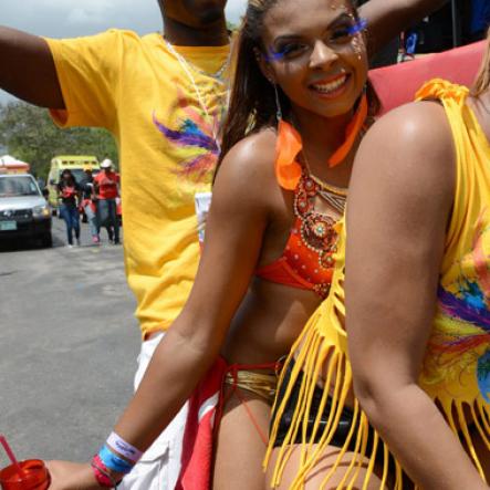 Rudolph Brown/Photographer
Carnival Road March in Kingston on Sunday, April 27, 2014