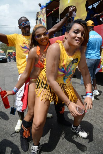 Rudolph Brown/Photographer
Carnival Road March in Kingston on Sunday, April 27, 2014