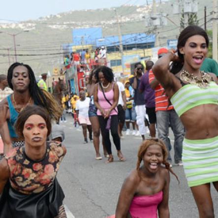 Rudolph Brown/Photographer
Carnival Road March in Kingston on Sunday, April 27, 2014