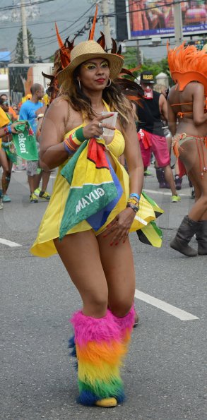 Rudolph Brown/Photographer
Carnival Road March in Kingston on Sunday, April 27, 2014