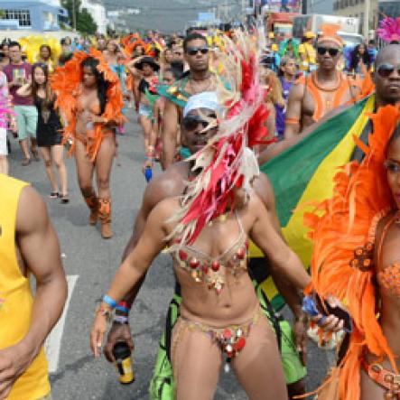 Rudolph Brown/Photographer
Carnival Road March in Kingston on Sunday, April 27, 2014