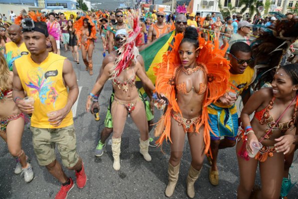 Rudolph Brown/Photographer
Carnival Road March in Kingston on Sunday, April 27, 2014