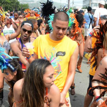 Rudolph Brown/Photographer
Carnival Road March in Kingston on Sunday, April 27, 2014