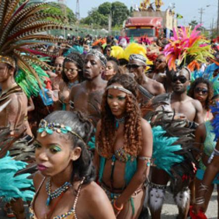 Rudolph Brown/Photographer
Carnival Road March in Kingston on Sunday, April 27, 2014