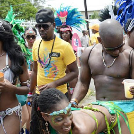 Rudolph Brown/Photographer
Carnival Road March in Kingston on Sunday, April 27, 2014