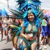 Norman Grindley /Chief Photographer
Revelers enjoying the soca madness as they march down Lady Musgrave Road in St. Andrew April 11, 2010..