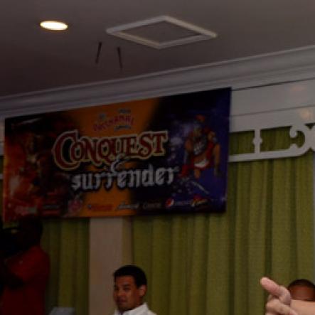 Winston Sill/Freelance Photographer
Bacchanal Jamaica presents the launch of Carnival 2014 Season under the theme "Conquest and Surrender", held at the Knutsford Court Hotel,  Ruthven Road on Tuesday night February 18, 2014.