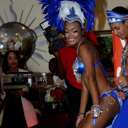 Winston Sill/Freelance Photographer
Bacchanal Jamaica presents the launch of Carnival 2014 Season under the theme "Conquest and Surrender", held at the Knutsford Court Hotel,  Ruthven Road on Tuesday night February 18, 2014.