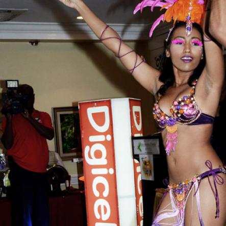 Winston Sill/Freelance Photographer
Bacchanal Jamaica presents the launch of Carnival 2014 Season under the theme "Conquest and Surrender", held at the Knutsford Court Hotel,  Ruthven Road on Tuesday night February 18, 2014.