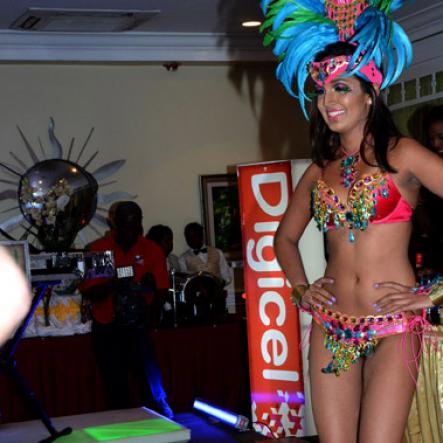 Winston Sill/Freelance Photographer
Bacchanal Jamaica presents the launch of Carnival 2014 Season under the theme "Conquest and Surrender", held at the Knutsford Court Hotel,  Ruthven Road on Tuesday night February 18, 2014.