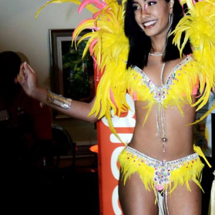 Winston Sill/Freelance Photographer
Bacchanal Jamaica presents the launch of Carnival 2014 Season under the theme "Conquest and Surrender", held at the Knutsford Court Hotel,  Ruthven Road on Tuesday night February 18, 2014.