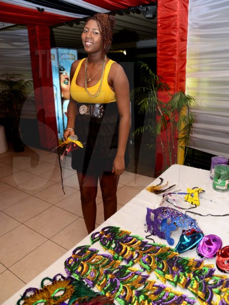 Winston Sill/Freelance Photographer
Chandor 2nd Anniversary Party, under the theme "The Mask Ball Edition", held at Club Overton, NHT Car Park, New Kingston on Saturday night June 28, 2014.