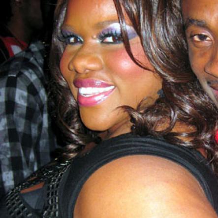 Ms Kitty and Chris Martin at his Birthday Party at Fiction Night Club on Valentines Day.