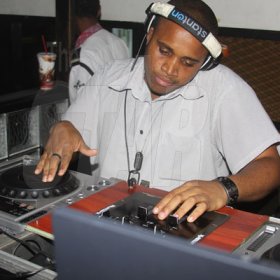 Anthony Minott/Freelance Photographer
DJ Shantonio plays the patrons favourite tunes Grandeur party held recently at Club Impulse, in New Kingston recently.