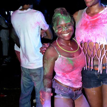 Winston Sill/Freelance Photographer
Smirnoff Colour Festival party, held at Hope Gardens, Old Hope Road on Sunday night September 28, 2014.