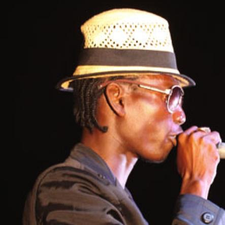 Anthony Minott/Freelance Photographer
Guest artiste Potential Kidd performs during Container Beach Party at Waves Beach, Hellshire, Portmore St Catherine on Saturday, March 31, 2012.