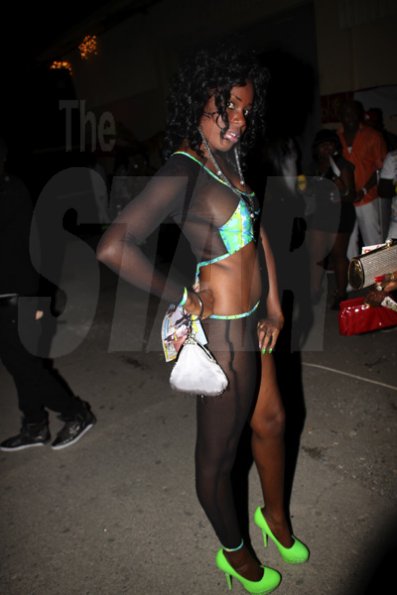 Anthony Minott/Freelance Photographer 
She looks absolutely georgeous. She was seen during the Container Satdayz Boat Ride edition, Caribbean Queen, 3 Port Royal Street, Down Town, Kingston, on Christmas Eve, Saturday, December 24, 2011.
