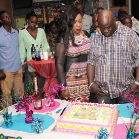 Councillor Edwards host party for wife Sophia