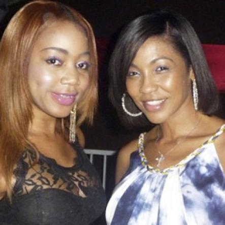 Photo by Hasani Walters
From left: Tashamay, D'Angel and Fredrica enjoy the evening.
