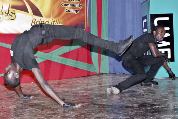 Contributed                                                                                                                                                                  Dustville Dancers showing off their moves during a Dancin Dynamites audition in St Ann recently.