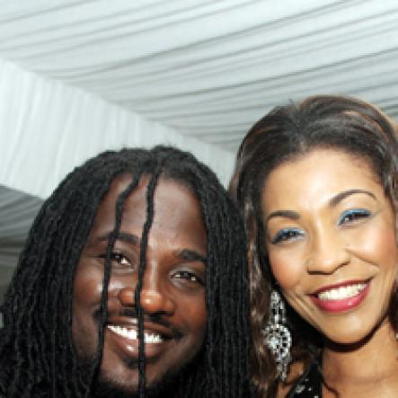 From left: I-Octane, D'Angel and Nezbeth hanging out at D'Angel's birthday celebration.