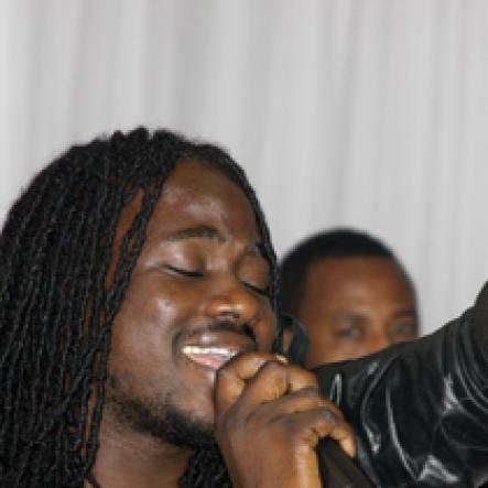 I-Octane giving a special performance at D'Angel's birthday celebration.